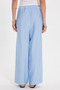 Women's Relax Fit Comfortable Cut Blue Trousers with Elastic Waist - 6