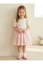 Cherry Look Cotton Brode Girls' Dress