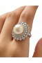 Pearl Halo Elegance Ring - 2