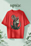 Opeth Printed Cotton Oversize T-Shirt