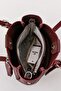 Cherry Charml Medium Size Soft Leather Look Large Volume Burgundy Women's Shoulder Bag Pbu1107 - 8