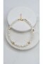 Gold Detailed Real Anklet - 2