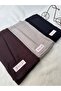 Hijab Plain Cotton Crash Shawl Set of 3 (Bitter Brown - Mink - Black)