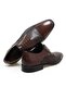 Brown Lace-Up Genuine Leather Men's Shoes - 2