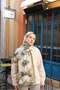 Floral Patterned Lara Shawl Lara Shawl Larav01-02 - 3