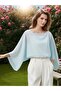 Women's Cape Blouse Transparent Shawl - 4