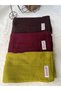 Hijab Plain Cotton Crash Shawl Set of 3 (Oil Green - Burgundy - Bitter Brown) - 4