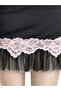 Flexible Micro Fabric Nightgown with Lace Detail 2997 - 4