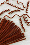 100 Pieces of Red Brown Chenille 30cm, Fuzzy Velvet Wire, Handicraft, Flower, Gift, Decoration, School, Event - 3
