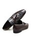 Brown Laceless Genuine Leather Leather Sole Men's Shoes - 2