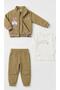 Parachute Fabric, Bagged Baby Set with Embroidered Bear - 2
