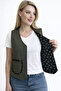 Women's Double-Sided Flannel Divitin Fabric Felt Vest
