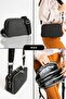 Women's 5-Compartment Crossbody Shoulder Bag (27X18 cm) - 2