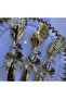 Stainless Steel Gold Plated 3 Piece Tongs Set with Butterfly Accessory Lux - 2