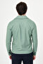 Straight Slim Fit Shirt Collar Hidden Button Men's Coat Green - 39667.26Y - 5