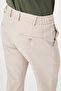 Textured Slim Fit Drawstring Elastic Waist Men's Trousers Beige - 38376.26Y - 6