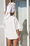 Women's Oversize T-Shirt Palermo Lemon Printed White – Crew Neck, Comfortable Fit, 100% Cotton - 2