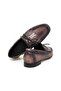 Alcobe Gray Color Laceless Genuine Leather Men's Shoes - 2