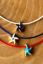 Adjustable Anklet with 3 Star Objects