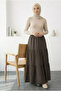 Women's Layered Comfortable Tencel Skirt - Lvr014 - 3