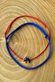 Adjustable Anklet with 2 Elephant Objects - 2