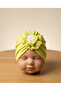 Baby Girl 3-Piece Bonnet Set - Soft Textured Stylish Baby Accessory Set - Baby Gift Set - 3