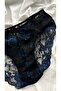Women's Floral Pattern Plus Size Panties - 5