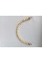18 cm Gold Metal Ringed C Model Bag with Gold Metal Rings - Single