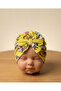 Baby Girl 3-Piece Bonnet Set - Soft Textured Stylish Baby Accessory Set - Baby Gift Set - 4