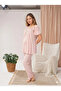 5806 Women's 3-Piece Maternity Pajama Set with Dressing Gown - 2