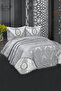 Sandy French Guipure Dowry Set Double King Size Pique Coverlet Set / Bedspread Set 3 Pieces