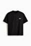 Loose Fit Printed Cotton T-shirt - 5