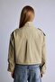 Zippered Short Cotton Coat H1557Ax26Sp - 5