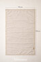 Flower Patterned Minimal Linen Prayer Rug Prayer Rug Prayer Beads Gift-Dowry Bundle Umrah and Gift Prayer Rug - 5