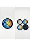 Limited Edition 50mm Grinder Spice Grinder Mill Thick Metal with Pollen Tray 4-Layer Bg-137 - 2