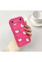 Tecno Pova Slim Compatible Pink Red Silicone Case Shockproof Camera Protection - 2