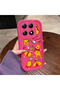 Xiaomi Mi 14t Pro Compatible Pink Red Silicone Case Shockproof Camera Protection - 4