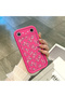 Tecno Pova Slim Compatible Pink Red Silicone Case Shockproof Camera Protection - 3