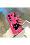 Infinix Note 50 Pro 4g Compatible Pink Red Silicone Case Shockproof Camera Protection - 3