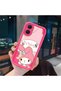 Tecno Spark Go 2 Compatible Pink Red Silicone Case Shockproof Camera Protection