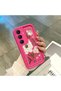 Samsung Galaxy S25 Fe Compatible Pink Red Silicone Case Shockproof Camera Protection - 3