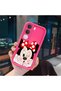 Vivo Y31/Y21D Compatible Pink Red Silicone Case Shockproof Camera Protection