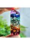 7 Chakras - Seven Chakras - Torus Orgonite Steel Chain Necklace - Garnet - (Handmade Designer Products)