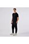 6Sm5058-Bk Crew Neck Men's T-Shirt - Black - 3