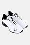 Men Viz Runner Lace Up Running Shoes, White - 2