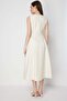 فستان ماكسي بدون أكمام مطرز بالخرز - 5