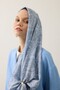 وشاح ناعم 1248 أزرق سماوي - 2