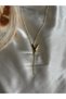 Vip Stainless Steel Gold Letter Y Necklace