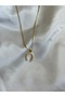 Steel Horseshoe Gold Necklace (45cm) - 3