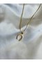 Steel Horseshoe Gold Necklace (45cm) - 2